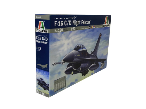 0188 Italeri Истребитель F-16C/D Night Falcon (1:72)