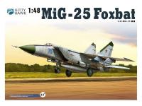 KH80119 Kitty Hawk Высотный перехватчик МиГ-25 "Foxbat" (1:48)