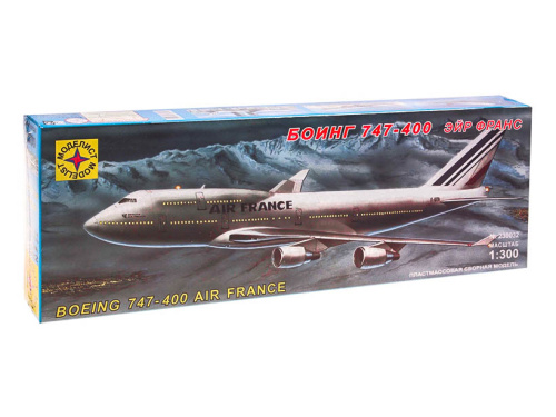230032 Моделист Самолет Boeing 747-400 "Air France" (1:300)