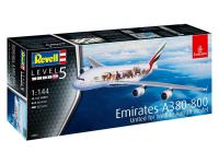 03882 Revell Аэробус A380-800 Авиакомпании Emirates в ливрее United for Wildlife (1:144) 03882 Revell Аэробус A380-800 Авиакомпании Emirates в ливрее United for Wildlife (1:144)
