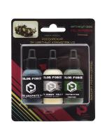 Pacific88 Набор красок Aero Российский 3-х цветный камуфляж V3, 3 шт.,арт.886