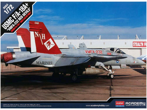 12520 Academy Самолет USMC F/A 18A+ VMFA-232 Red devils (1:72)