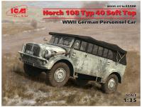 35506 ICM Германский армейский автомобиль Horch 108 Typ 40 (с поднятым тентом) (1:35)
