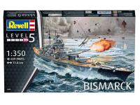 05040 Revell Немецкий линейный корабль Bismarck (1:350) 05040 Revell Немецкий линейный корабль Bismarck (1:350)