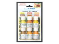 47804 АКАН Набор: Набор стандартных оттенков Палитра №4 - цветы. (6 шт.)