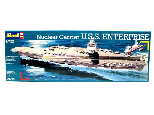 05046 Revell Атомный ударный авианосец (АВУА) ВМС США U.S.S. Enterprise (1:720)