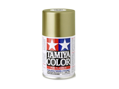 85084 Tamiya TS-84 Metallic Gold (Металлическое золото) краска-спрей 100 мл.