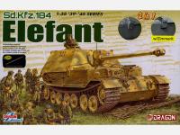 6871 Dragon Немецкая САУ Sd.Kfz.184 Elefant (2 в 1) (1:35)