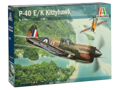 2795 Italeri Американский истребитель P-40 E/K Kittyhawk (1:48)