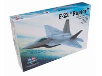 80210 Hobby Boss Американский истребитель F-22 Raptor (1:72)
