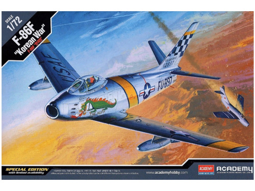 12546 Academy Американский самолет F-86F Корейская война (1:72)