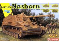 6459 Dragon Немецкая САУ Sd.Kfz.164 Nashorn (4 в 1) (1:35) 6459 Dragon Немецкая САУ Sd.Kfz.164 Nashorn (4 в 1) (1:35)