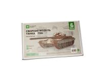 Конструктор из дерева. Российский танк тип 72-А 1:35. Baumi 11406