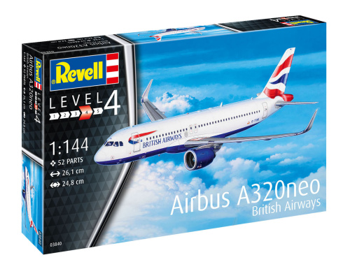 03840 Revell Airbus A320neo British Airways (1:144)