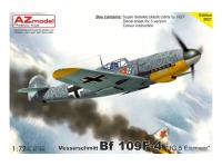 AZ7685 AZ Model Немецкий истребитель Bf-109 F-4 "JG.5 Eismeer" (1:72)