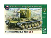 35022 ARK Models Советский тяжелый танк прорыва КВ-2 (1:35)