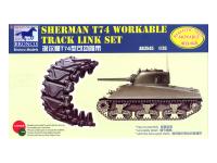 AB3545 Bronco Набор подвижных траков T74 для танков Sherman (1:35)