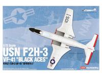 12548 Academy Самолет USN F2H-3 VF-41 Black Aces (1:72)
