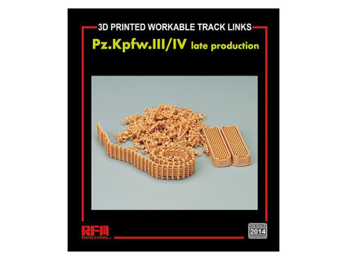 RM-2014 RFM Рабочие гусеничные траки для Pz. Kpfw. III /IV позднего (1:35)