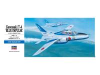 00441 Hasegawa Учебно-тренировочный самолёт Kawasaki T-4 "Blue impulse" (1:72)
