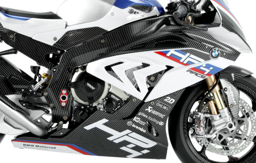 MT-004S Meng Мотоцикл BMW HP4 Race (Pre-colored Edition) (1:9)
