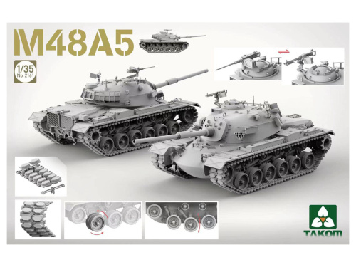 2161 Takom Американский танк M48A5 Patton (1:35)