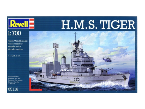 05116 Revell Английский крейсер H.M.S. Tiger (1:700)