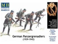 3513 Master Box Немецкие панцергренадеры, 1939-1942 гг. (1:35)