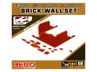 E35002 Freedom Model Kits Набор кирпичных стен Brick walls (1:35)
