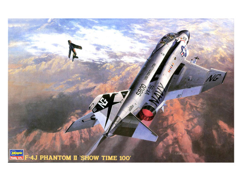 07206 Hasegawa Истребитель-перехватчик F-4J (цельный фонарь) (1:48)