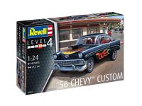 07663 Revell Автомобиль Chevy Custom 1956 (1:24)