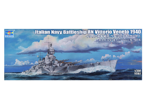 05320 Trumpeter Итальянский линкор RN Vittorio Veneto 1940 г. (1:350)