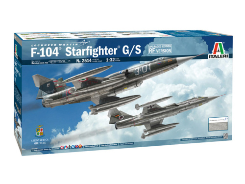 2514 Italeri Самолёт F-104 Starfighter G/S (1:32)