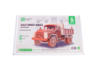 Конструктор из дерева. Самосвал ЗИЛ-ММЗ-4502, 1:35. Baumi 11110