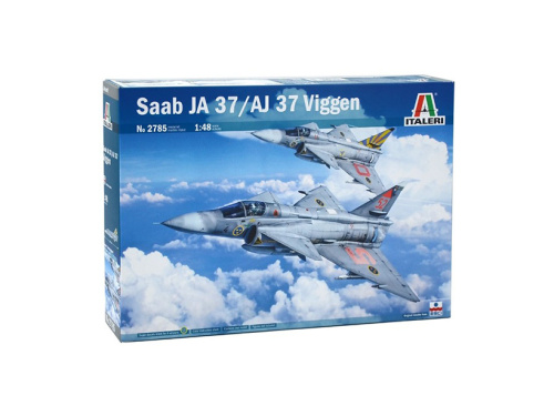 2785 Italeri Шведский истребитель SAAB JA 37 Jaktviggen (1:48)