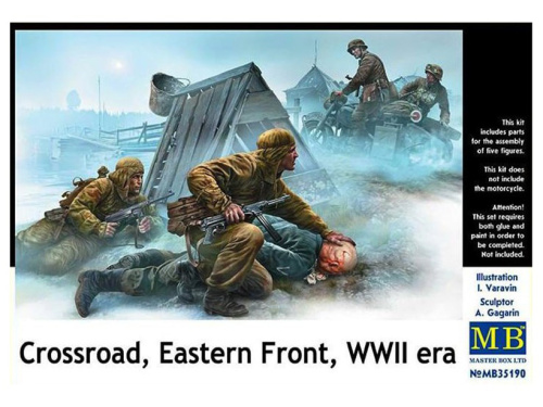 35190 Master Box Перекресток, Восточный Фронт, период Второй Мировой войны (1:35)