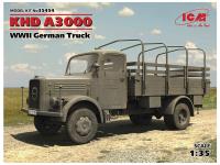 35454 ICM KHD A3000, Германский армейский грузовой автомобиль ІІ МВ (1:35)