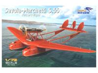 DW72015 Dora Wings Летающая лодка Савойя-Маркетти S.55 "Рекордные полеты" (1:72)