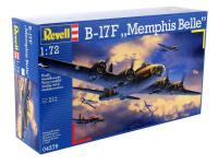 04279 Revell Американский тяжелый бомбардировщик B-17F Memphis Belle (1:72)