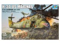 02881 Trumpeter Американский вертолёт H-34 Корпуса морской пехоты США (1:48)