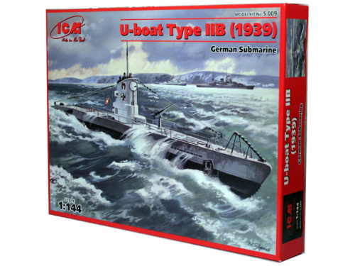 S.009 ICM Германская подводная лодка U-Boat Type IIB (1939 г.) (1:144)