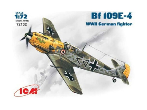 72132 ICM Bf -109 E-4, германский истребитель ІІ Мировой войны (1:72)