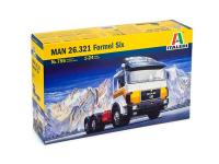 756 Italeri Немецкий грузовик MAN 26.321 Formel Six (1:24)