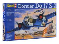 04655 Revell Немецкий двухмоторный бомбардировщик Dornier Do 17 Z (1:72) 04655 Revell Немецкий двухмоторный бомбардировщик Dornier Do 17 Z (1:72)