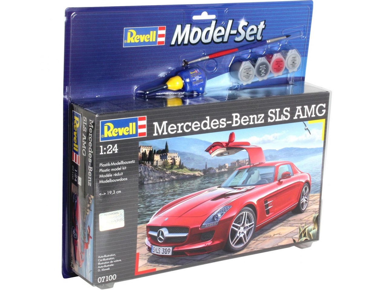 67100 Revell Подарочный набор с моделью автомобиля Mercedes-Benz SLS AMG  (1:24)