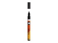 127412 Molotow Маркер One4all 127HS-co #180 черный1,5 мм.