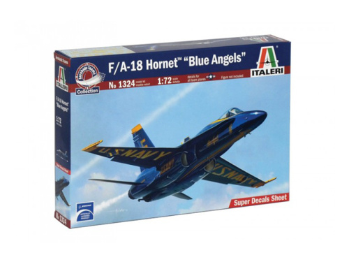 1324 Italeri Американский Современные самолет F/A-18 пилотажной команды "Blue Angels" (1:72)