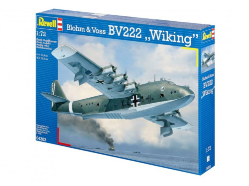 04383 Revell Немецкий дальний гидросамолёт-разведчик Blohm and Voss BV 222 V-2 `Wiking` (1:72)