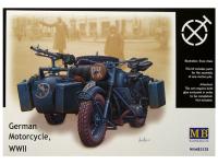 3528 Master Box Немецкий мотоцикл времен Второй Мировой войны (1:35)