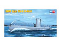 83503 HobbyBoss Подводная лодка DKM Navy Type VII-A U-Boat (1:350)